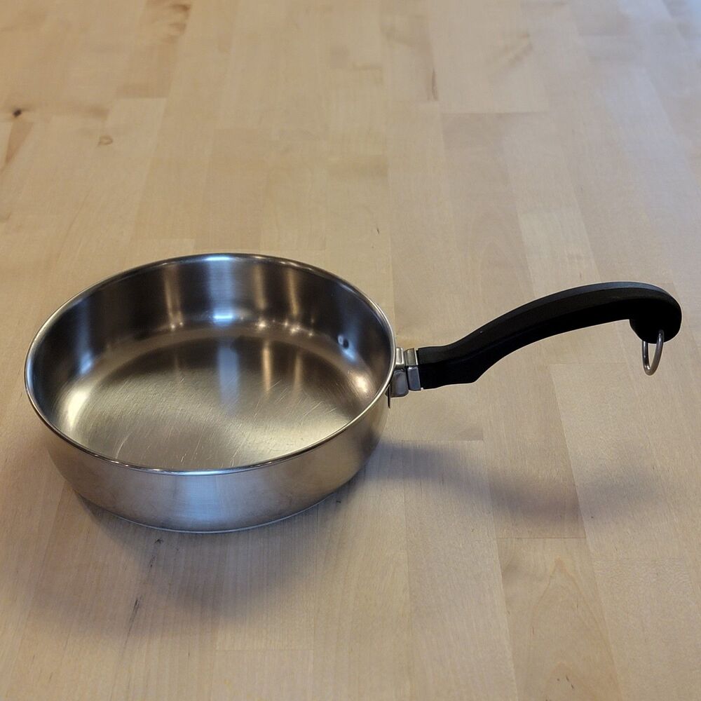 Farberware 7” Frying Pan Aluminum Clad Stainless Steel No Lid